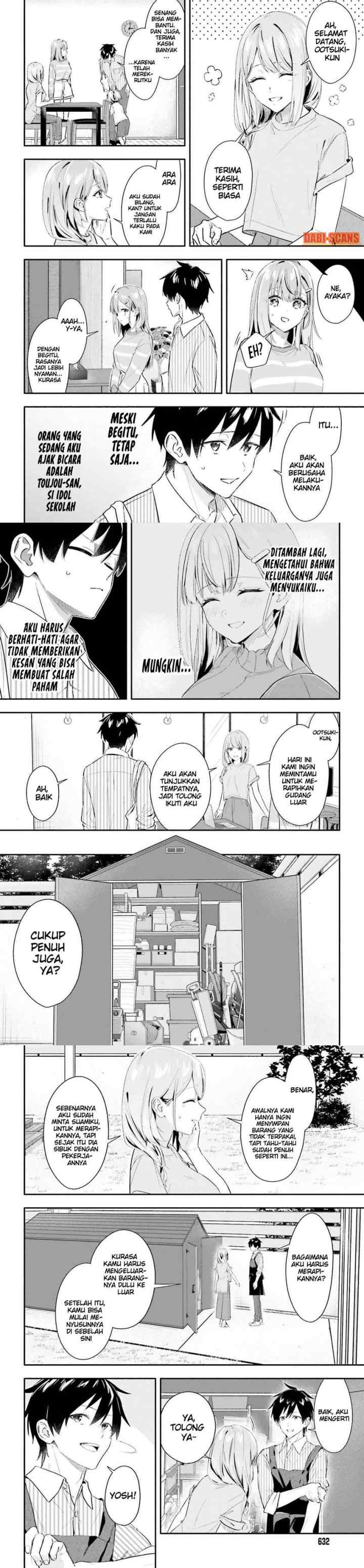 Kajidaikou no Arbeit wo Hajimetara Gakuen Ichi no Bishoujo no Kazoku ni Kiniirarechaimashita chapter 6 halaman 9