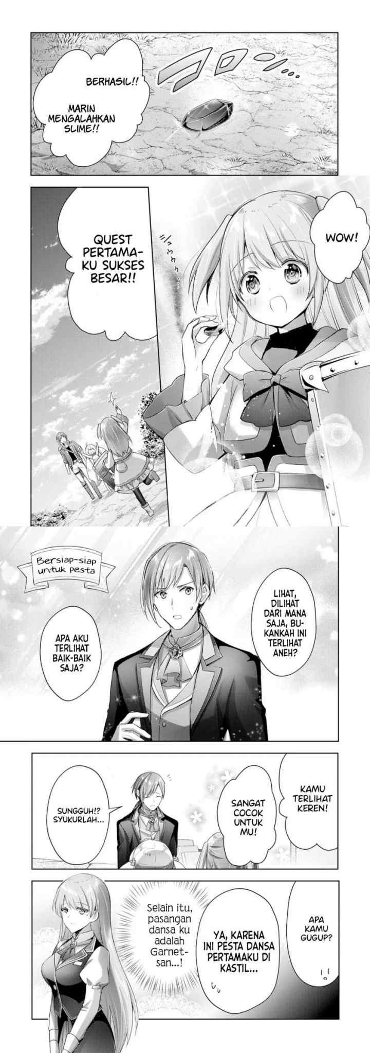 Uketsukejo ni Kokuhaku Shitakute Girudo ni Kayoitsumetara Eiyu ni Natteta chapter 11 halaman 13