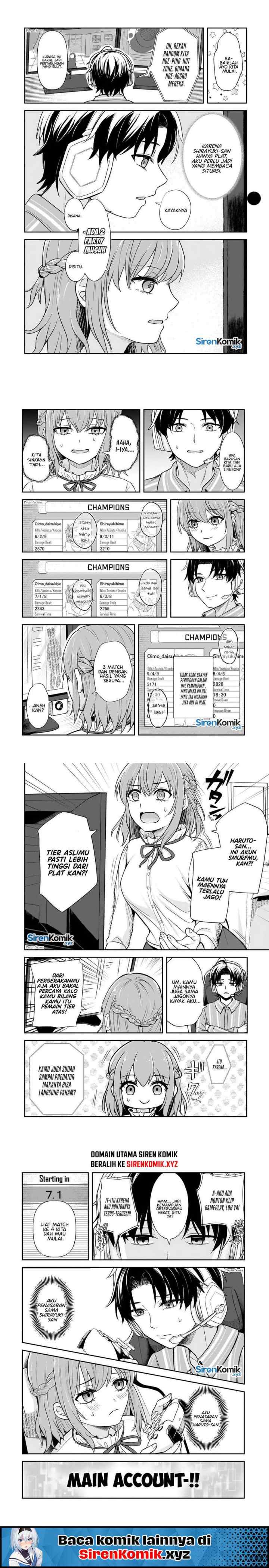 Aori-kei Game Haishinsha (Hatachi), Haishin no Kiri Wasure ni Yori Ii Hito Baresuru chapter 4 halaman 16