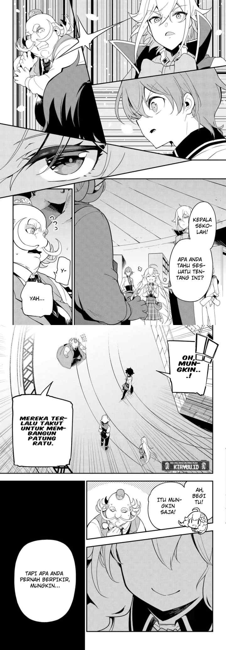 Chichi wa Eiyuu Haha wa Seirei Musume no Watashi wa Tenseisha chapter 48 halaman 8