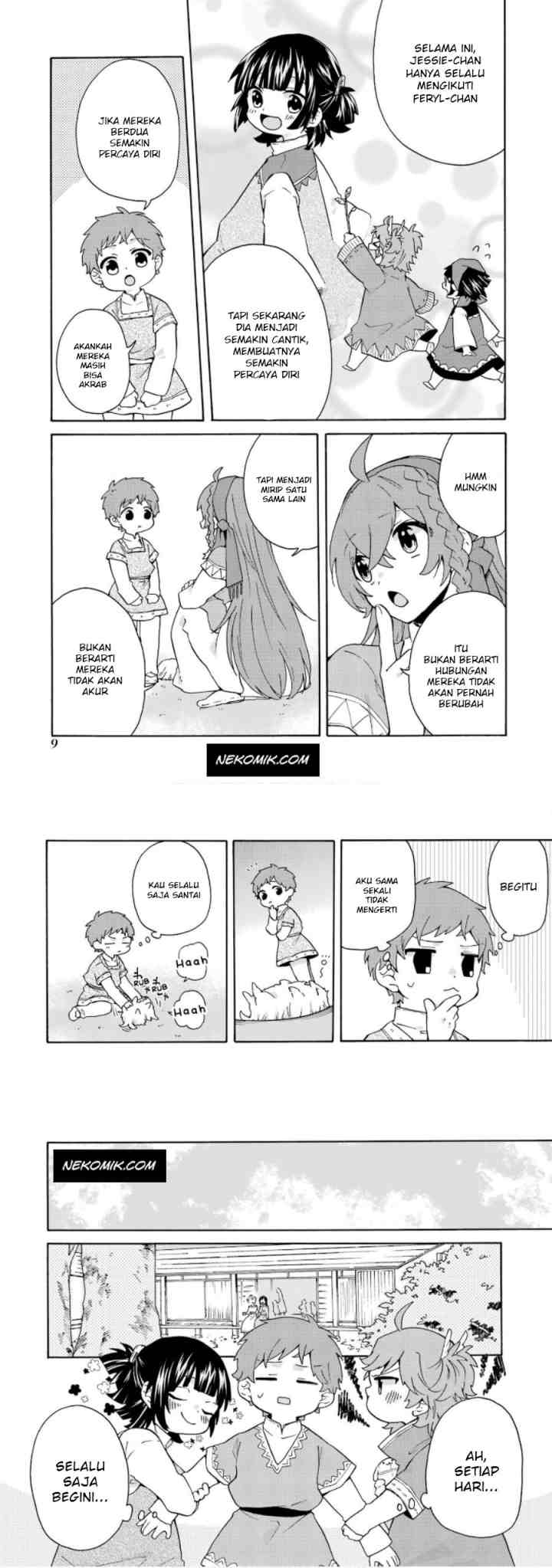 Tada Shiawasena Isekai Kazoku Seikatsu chapter 14 halaman 6