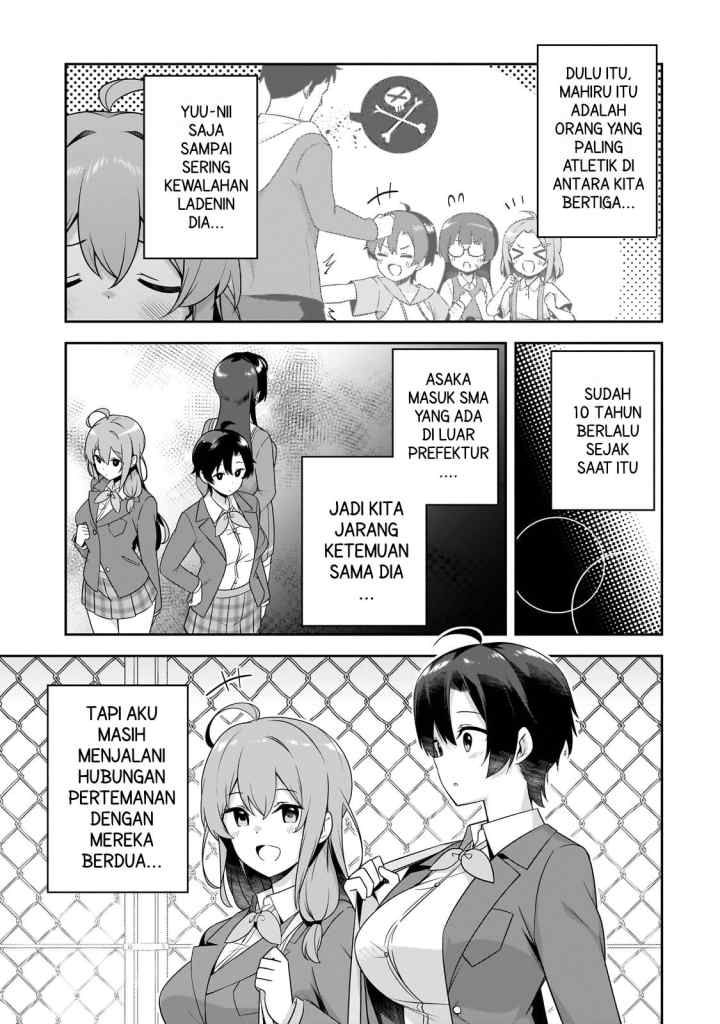 10-Nen Buri ni Saikai shita Kusogaki wa Seijun Bishoujo JK ni Seichou shiteita chapter 4.1 halaman 4