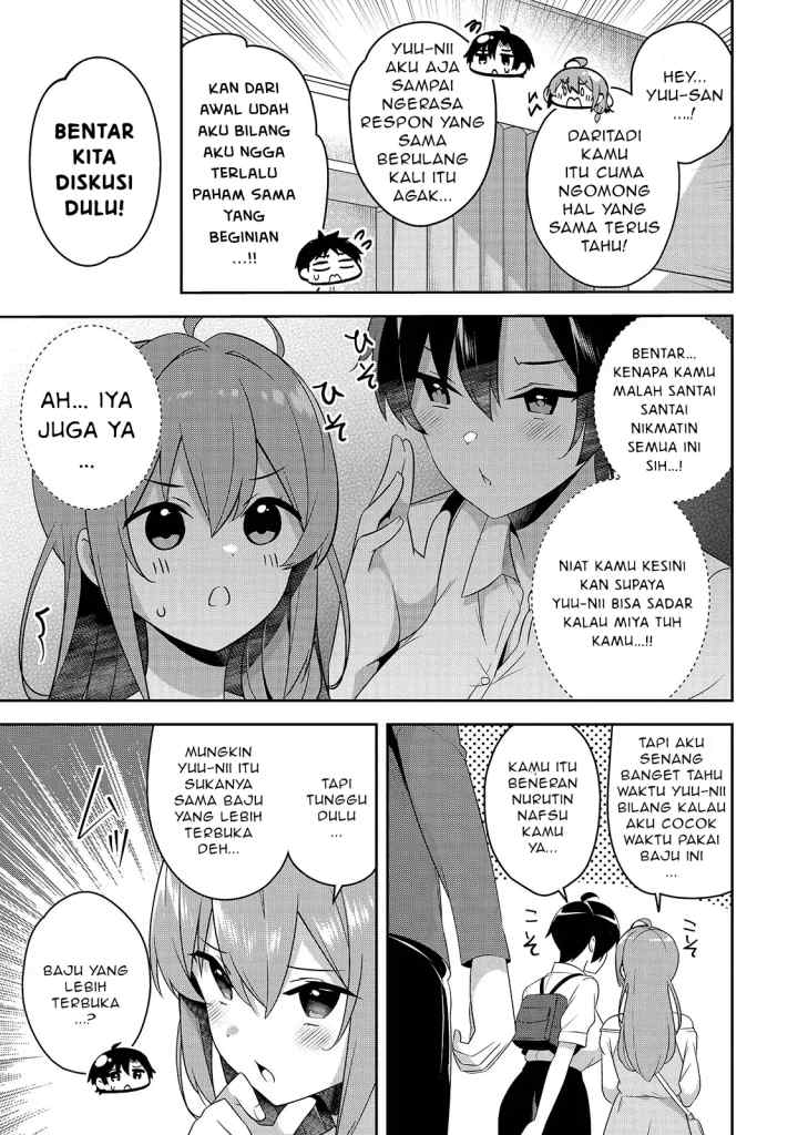 10-Nen Buri ni Saikai shita Kusogaki wa Seijun Bishoujo JK ni Seichou shiteita chapter 7.1 halaman 9