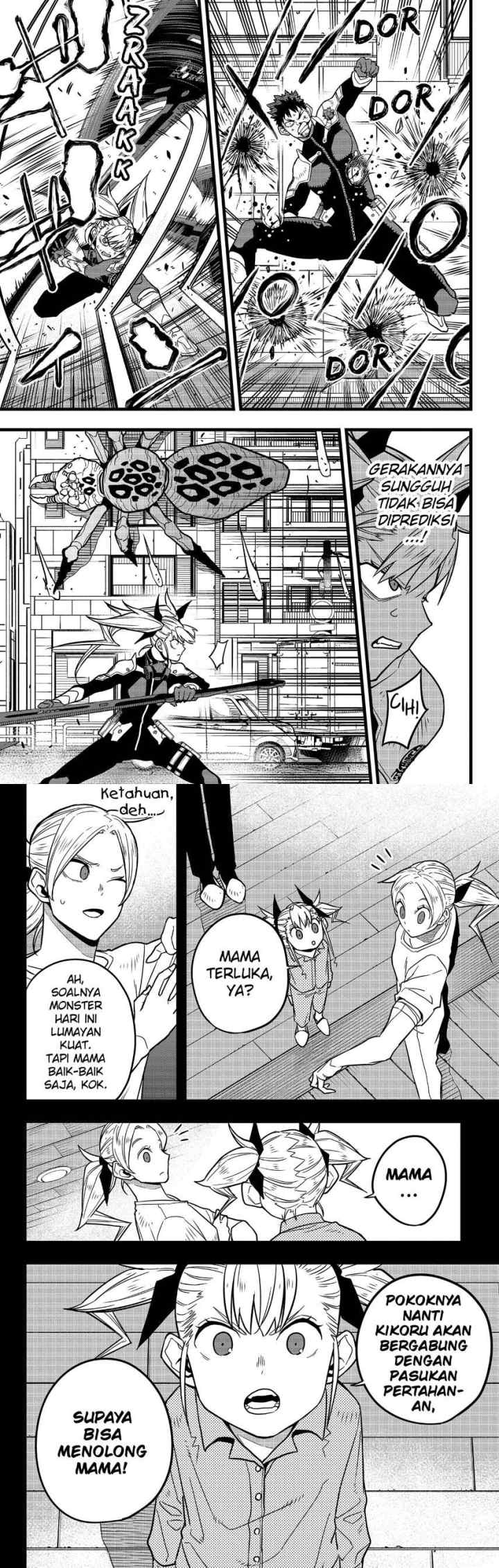 8Kaijuu chapter 44 halaman 4