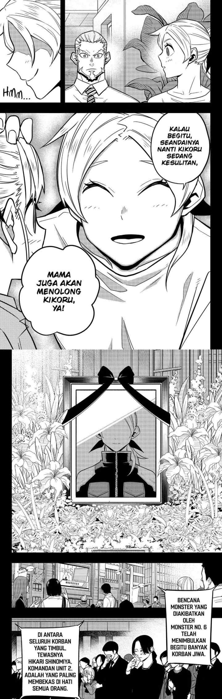 8Kaijuu chapter 44 halaman 9