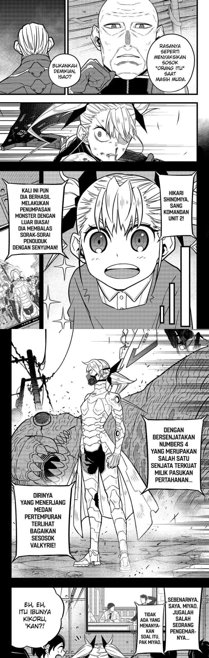 8Kaijuu chapter 44 halaman 6