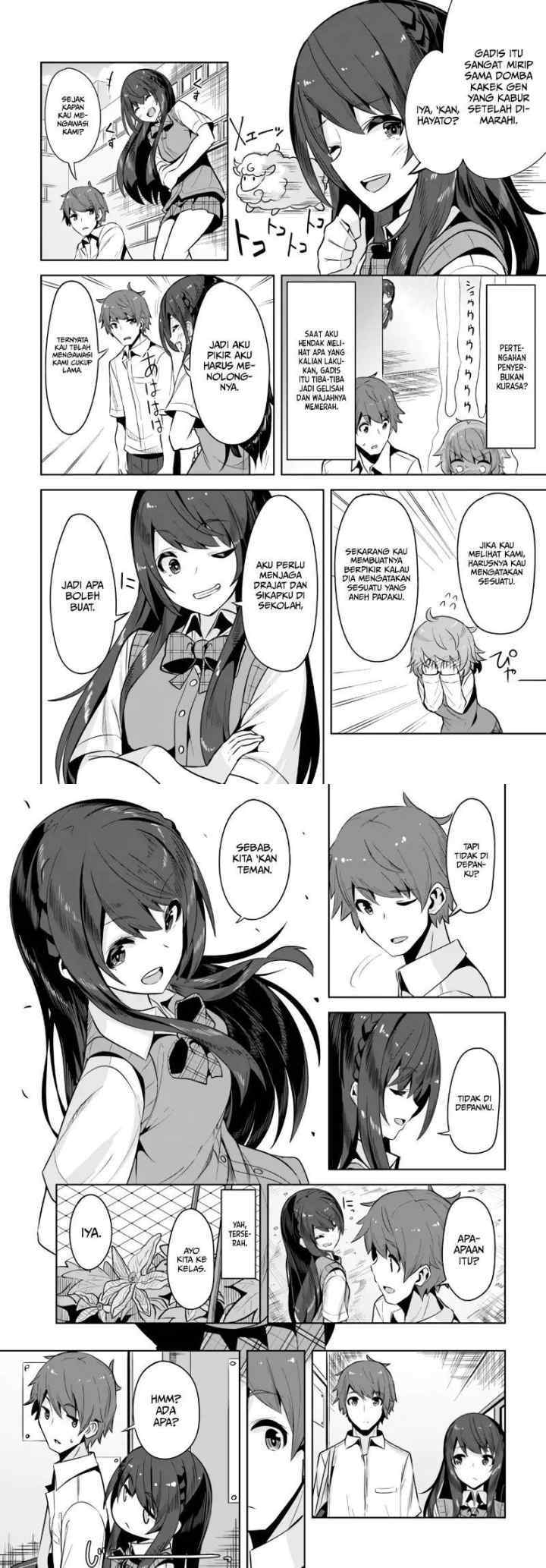 A Neat and Pretty Girl at My New School Is a Childhood Friend Who I Used To Play With Thinking She Was a Boy chapter 2 halaman 9
