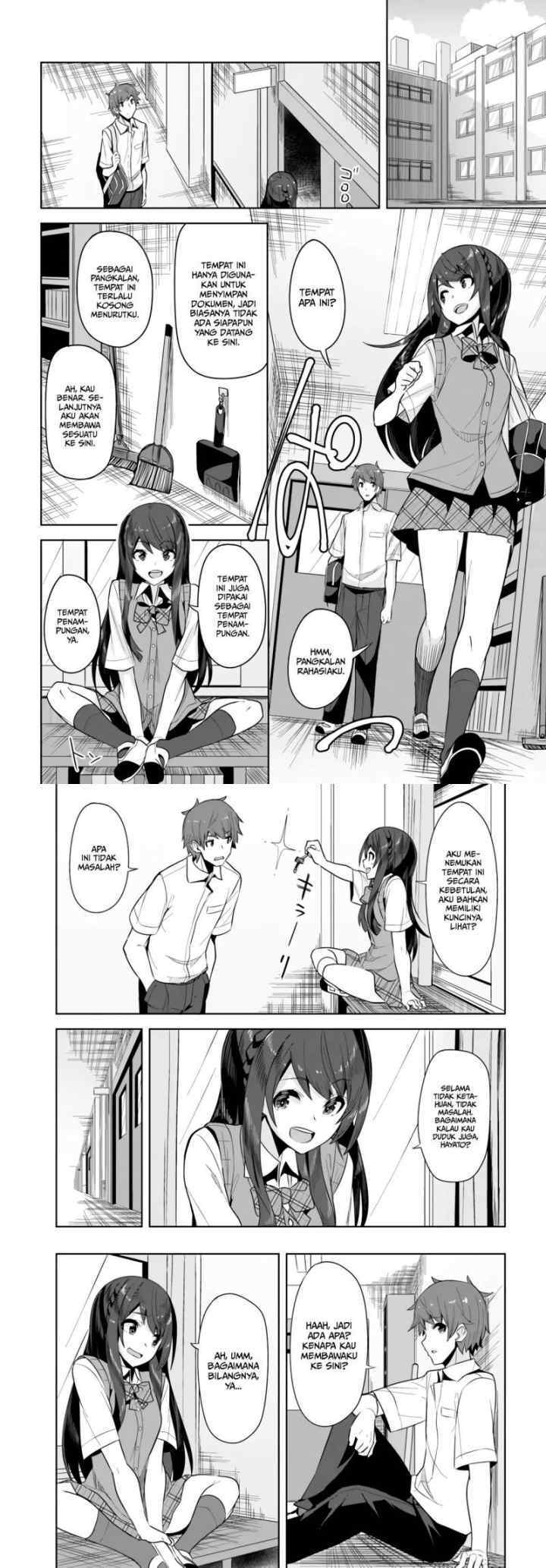 A Neat and Pretty Girl at My New School Is a Childhood Friend Who I Used To Play With Thinking She Was a Boy chapter 2 halaman 13
