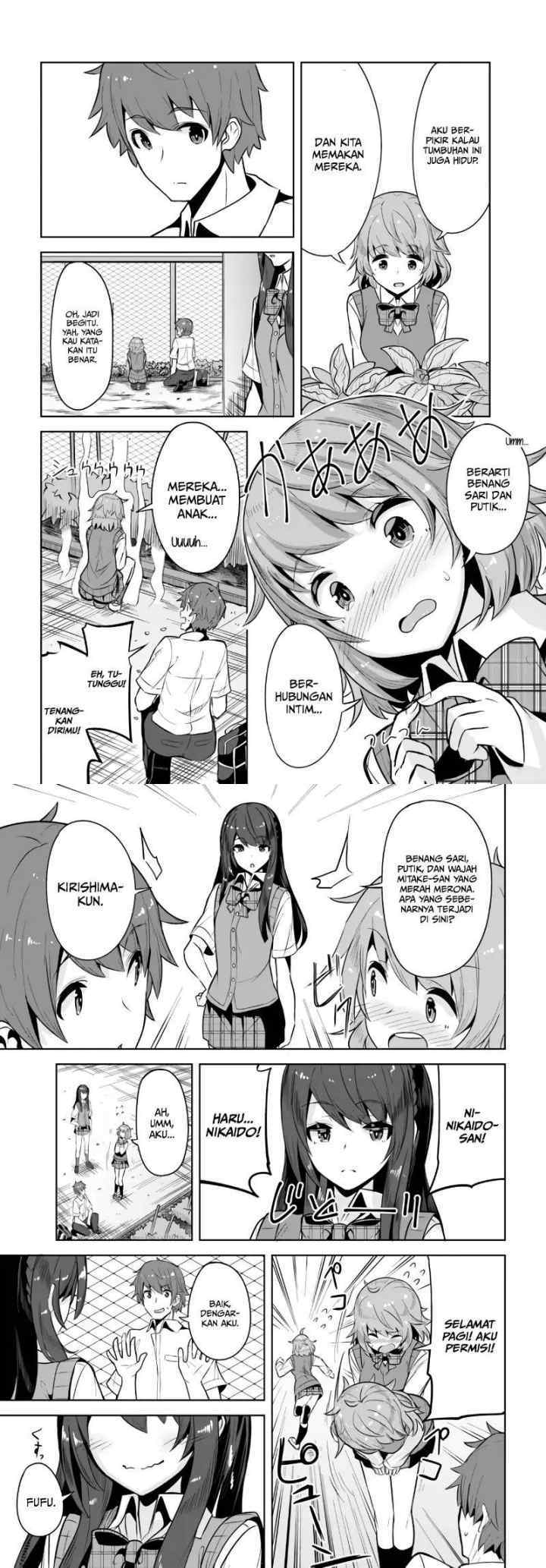 A Neat and Pretty Girl at My New School Is a Childhood Friend Who I Used To Play With Thinking She Was a Boy chapter 2 halaman 8