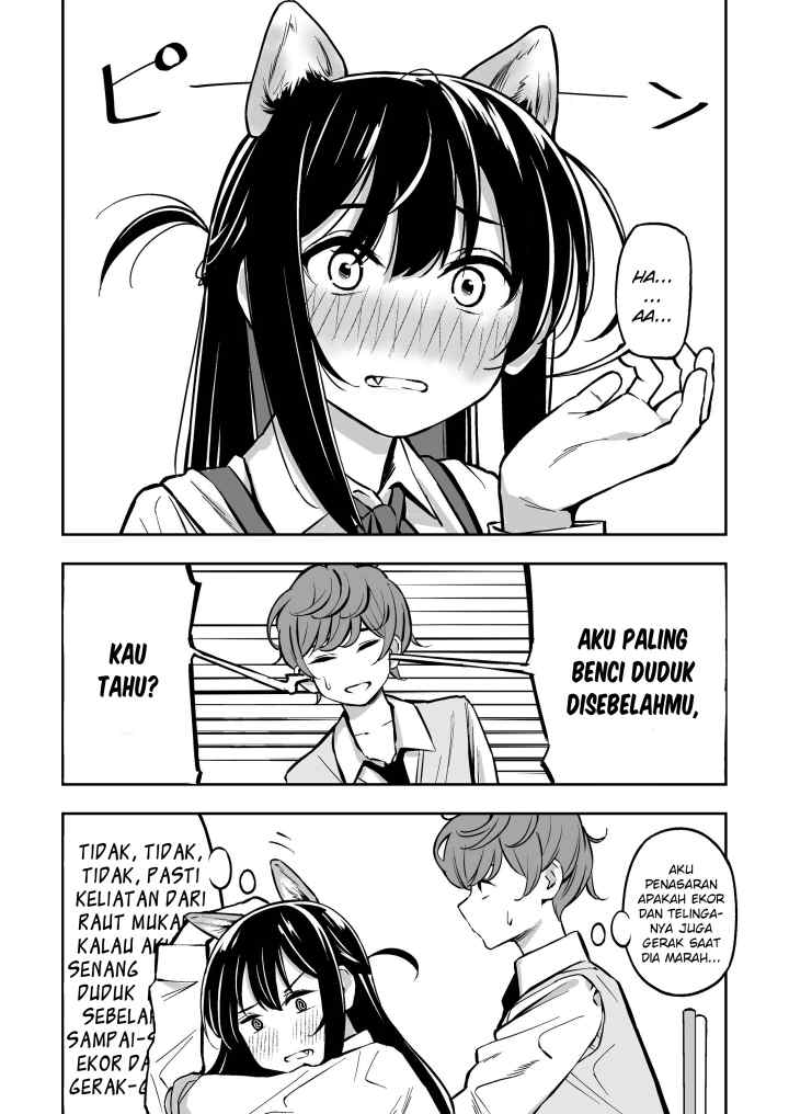 A Story about a Classmate Who Is a Dog-Eared Tsundere chapter 1 halaman 4