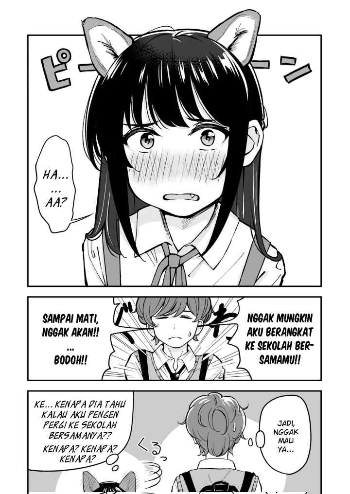 A Story about a Classmate Who Is a Dog-Eared Tsundere chapter 2 halaman 4