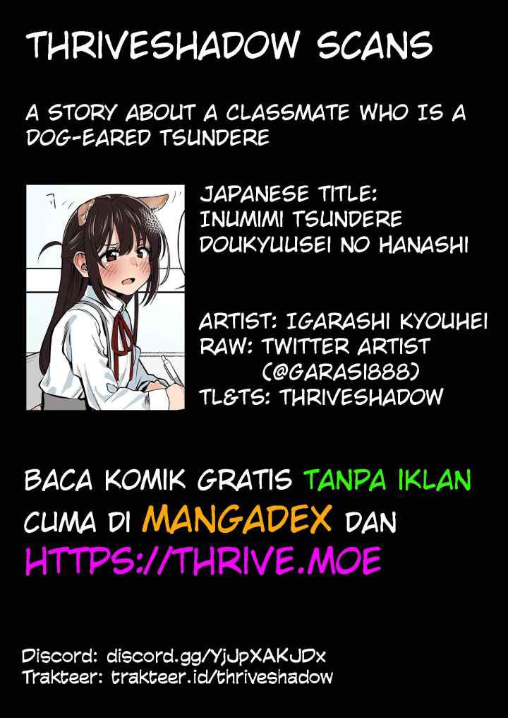 A Story about a Classmate Who Is a Dog-Eared Tsundere chapter 2 halaman 5