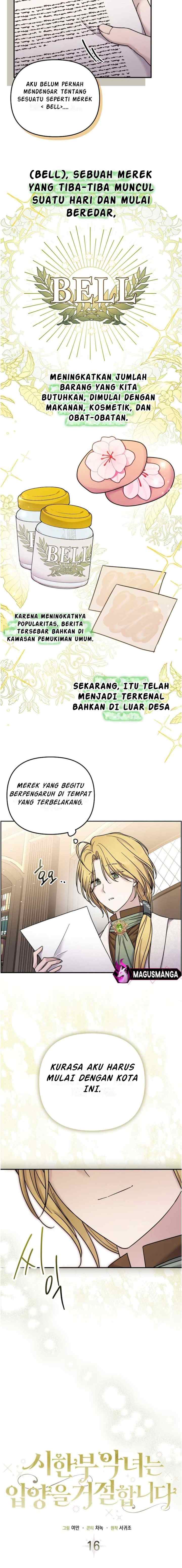 A Terminally Ill Villainess Refuses To Be Adopted chapter 16 halaman 8