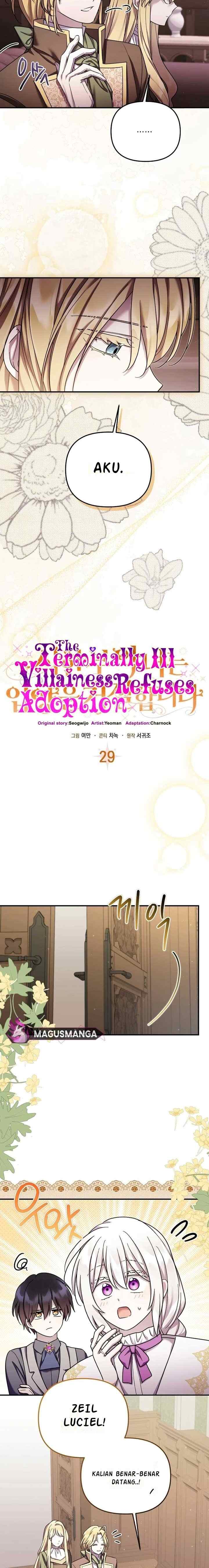 A Terminally Ill Villainess Refuses To Be Adopted chapter 29 halaman 4