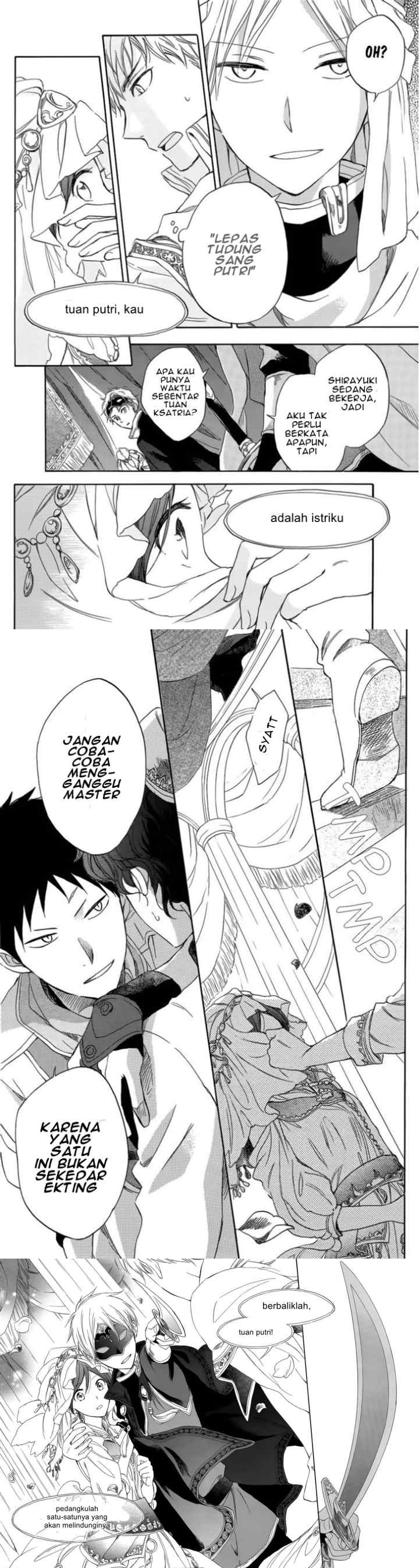 Akagami no Shirayukihime chapter 27 halaman 13