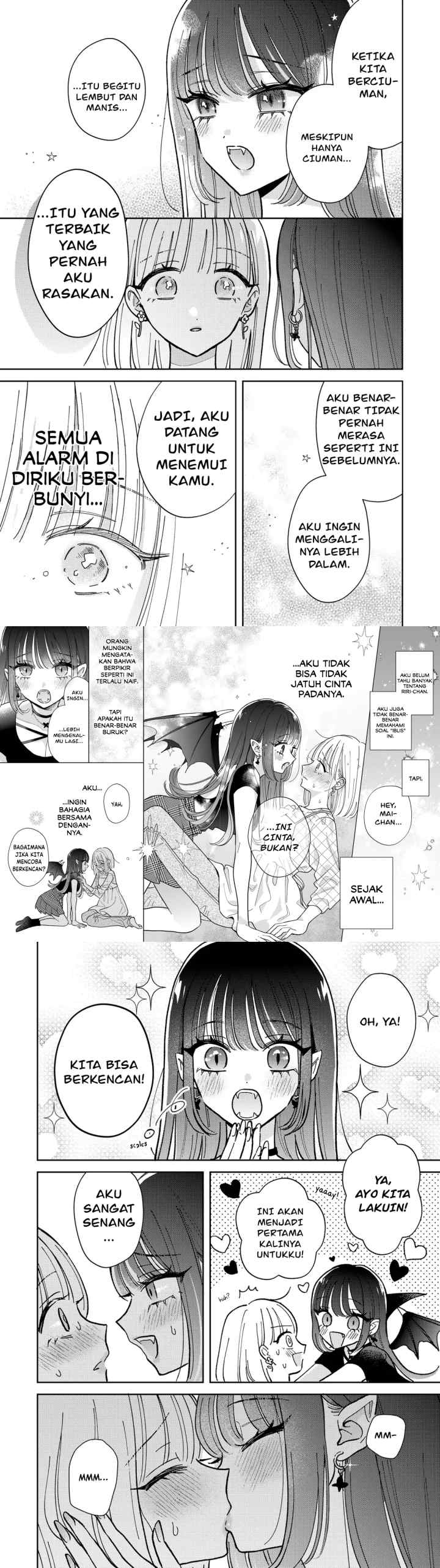 Akumade Amai Watashi no Kanojo chapter 1 halaman 17