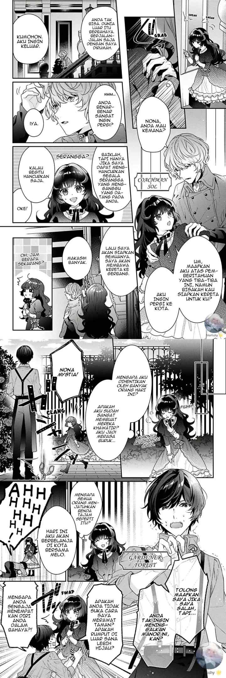 Akuyaku Reijou Desu ga, Kouyaku Taishou no Yousu ga Ijou Sugiru chapter 3 halaman 4