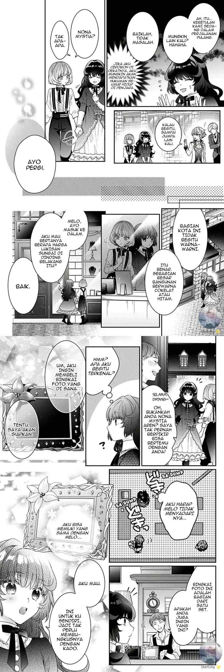 Akuyaku Reijou Desu ga, Kouyaku Taishou no Yousu ga Ijou Sugiru chapter 3 halaman 7