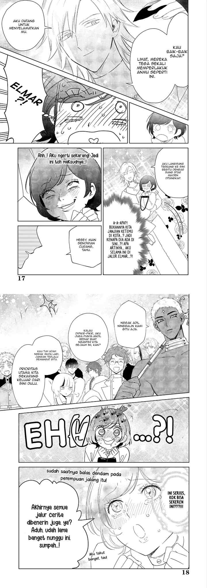 Akuyaku Reijou no Naka no Hito chapter 27 halaman 9