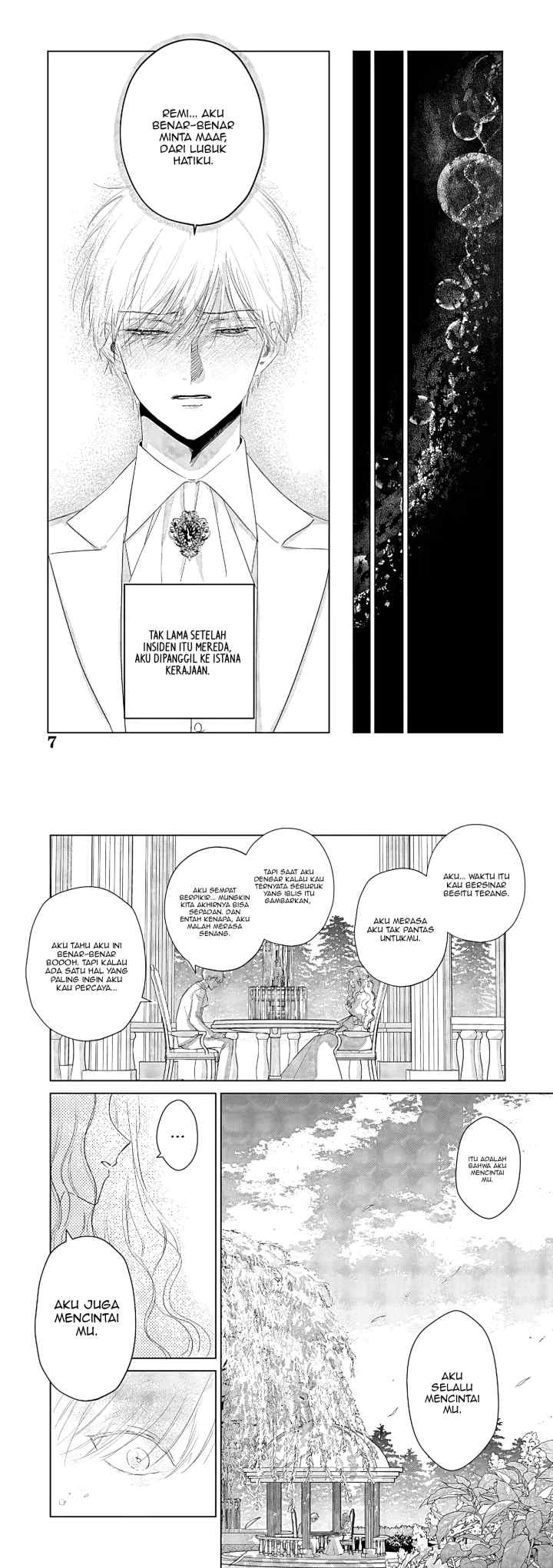 Akuyaku Reijou no Naka no Hito chapter 27 halaman 4