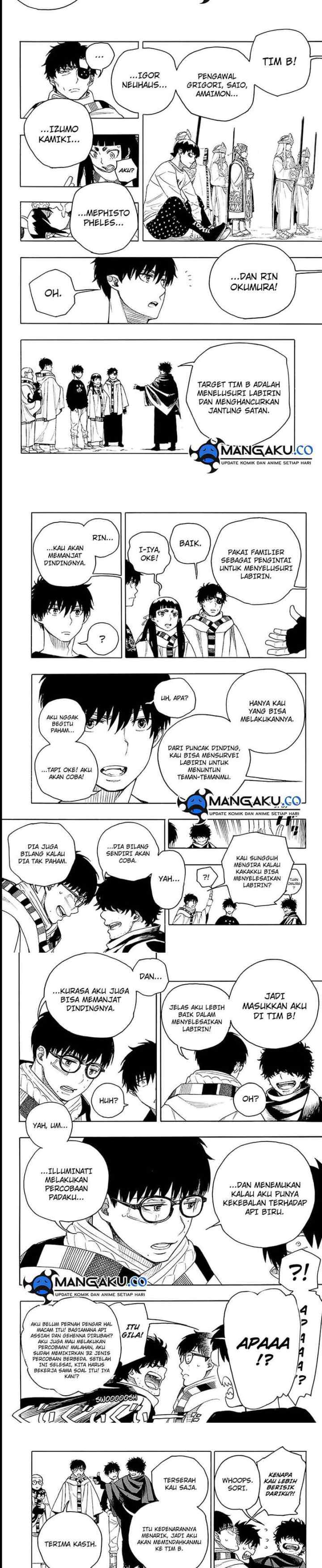 Ao No Exorcist chapter 145 halaman 5