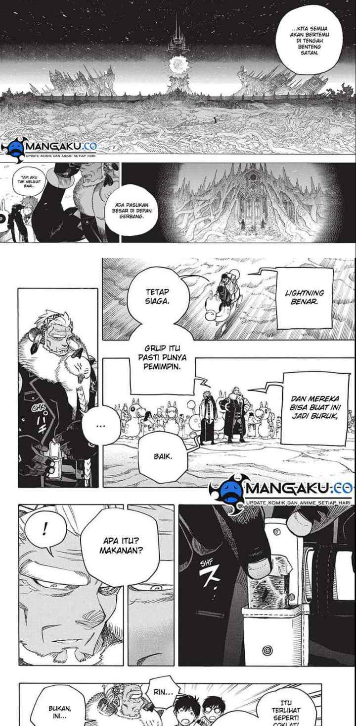 Ao No Exorcist chapter 146.1 halaman 6