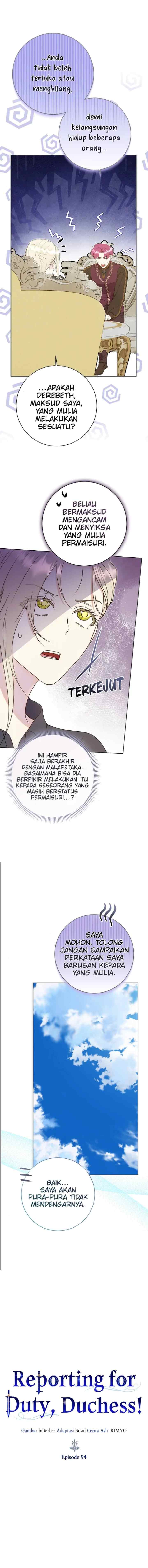Apresentando-se para o serviço, Duquesa! chapter 94 halaman 6