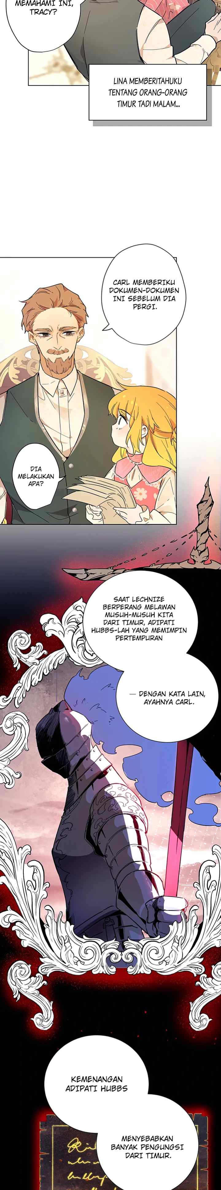 Becoming Queen at the Age of Six chapter 24 halaman 17