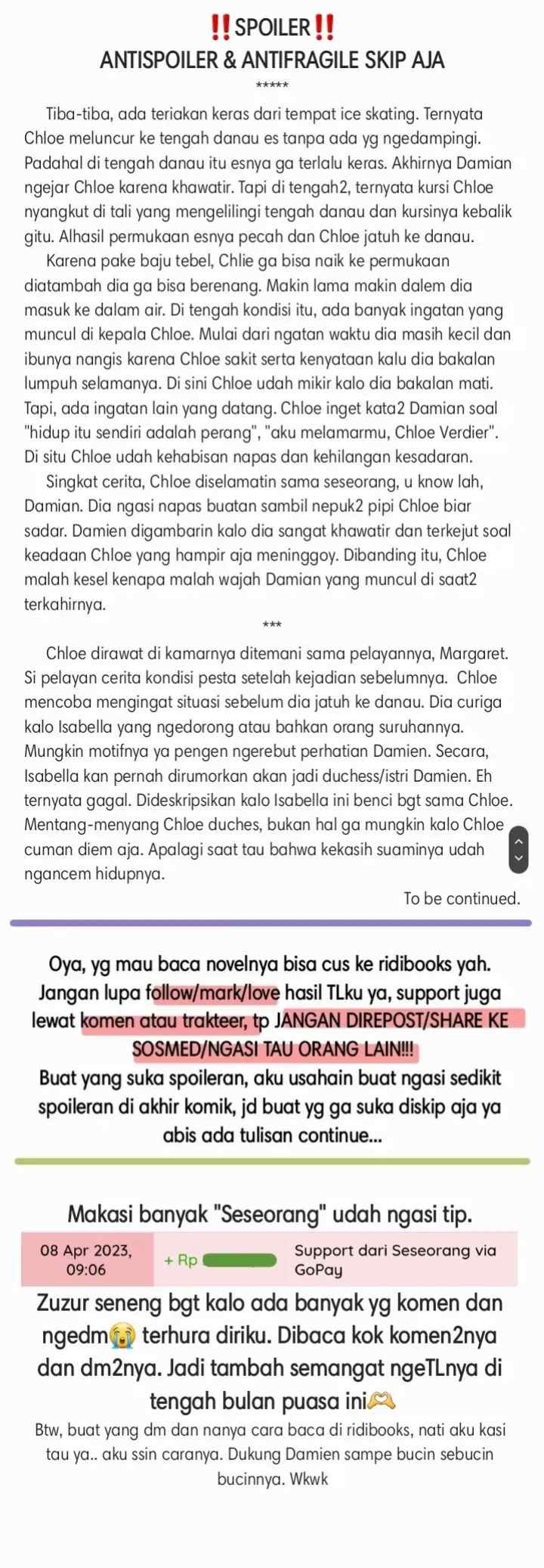 Betrayal of Dignity chapter 13 halaman 18