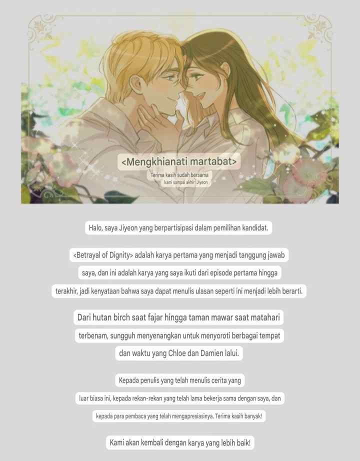 Betrayal of Dignity chapter 81.5 halaman 6