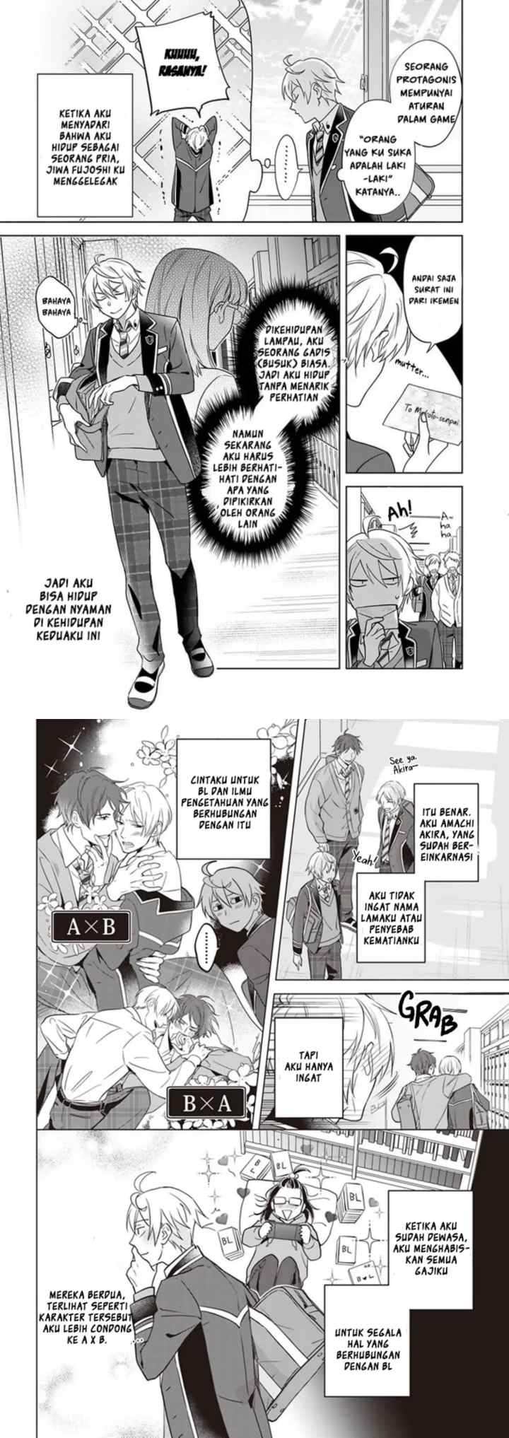 BL Game no Shujinkou no Otouto de aru Koto ni Ki ga Tsukimashita chapter 1 halaman 9