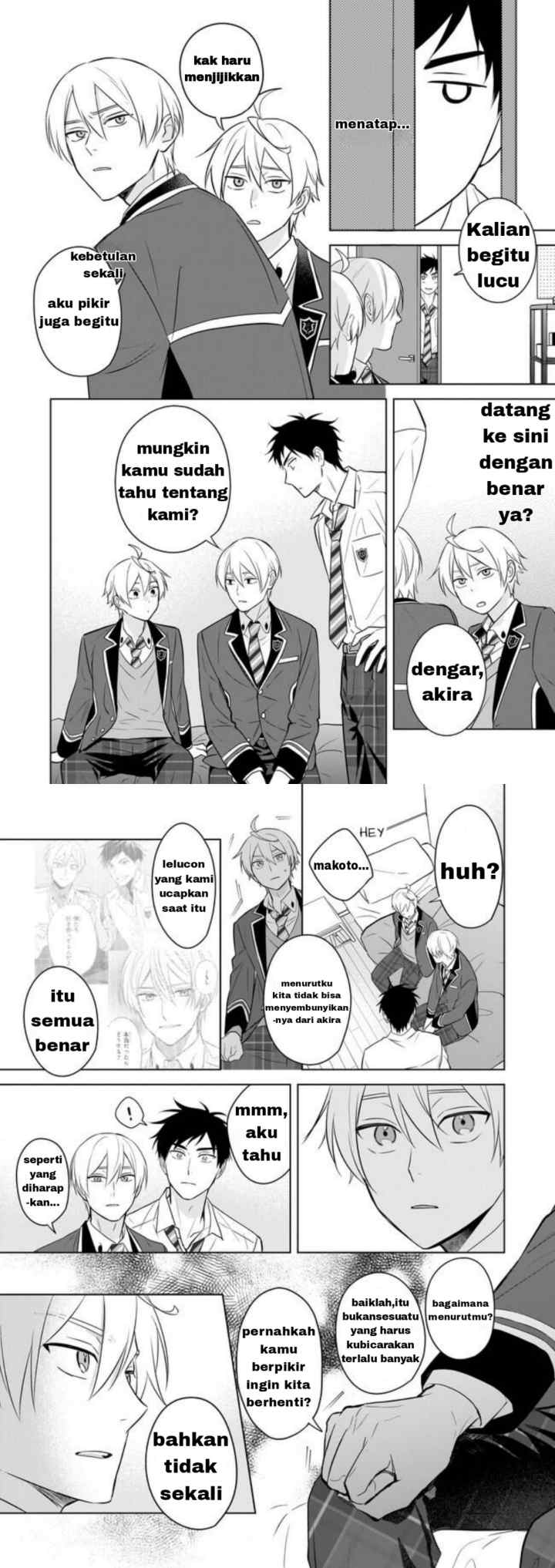 BL Game no Shujinkou no Otouto de aru Koto ni Ki ga Tsukimashita chapter 15 halaman 5