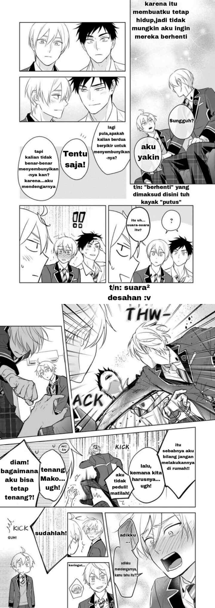BL Game no Shujinkou no Otouto de aru Koto ni Ki ga Tsukimashita chapter 15 halaman 6