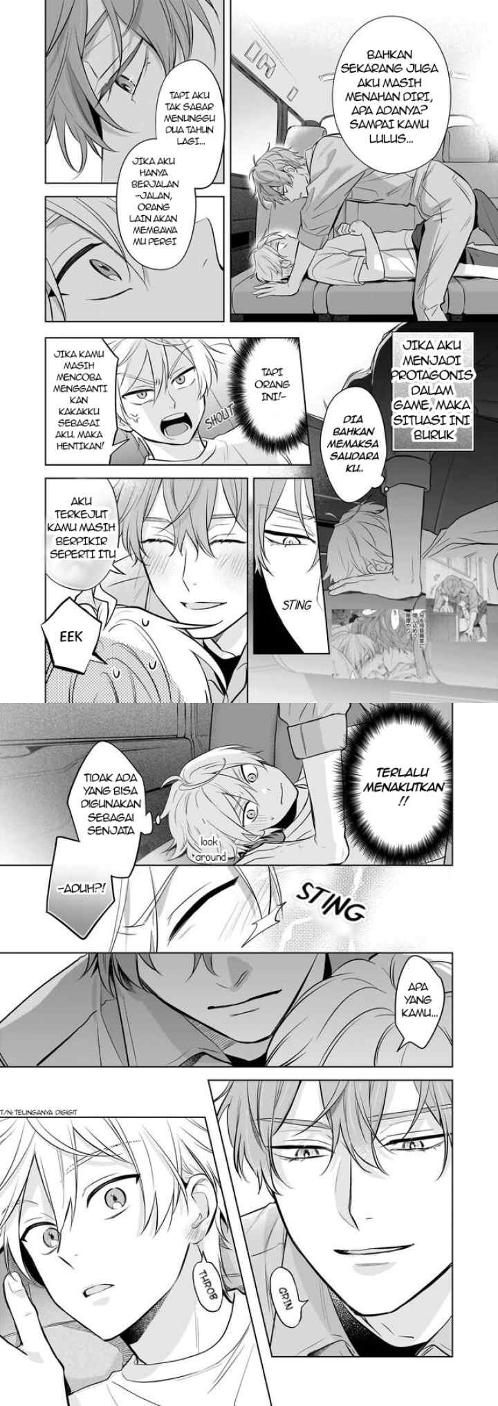 BL Game no Shujinkou no Otouto de aru Koto ni Ki ga Tsukimashita chapter 18 halaman 5