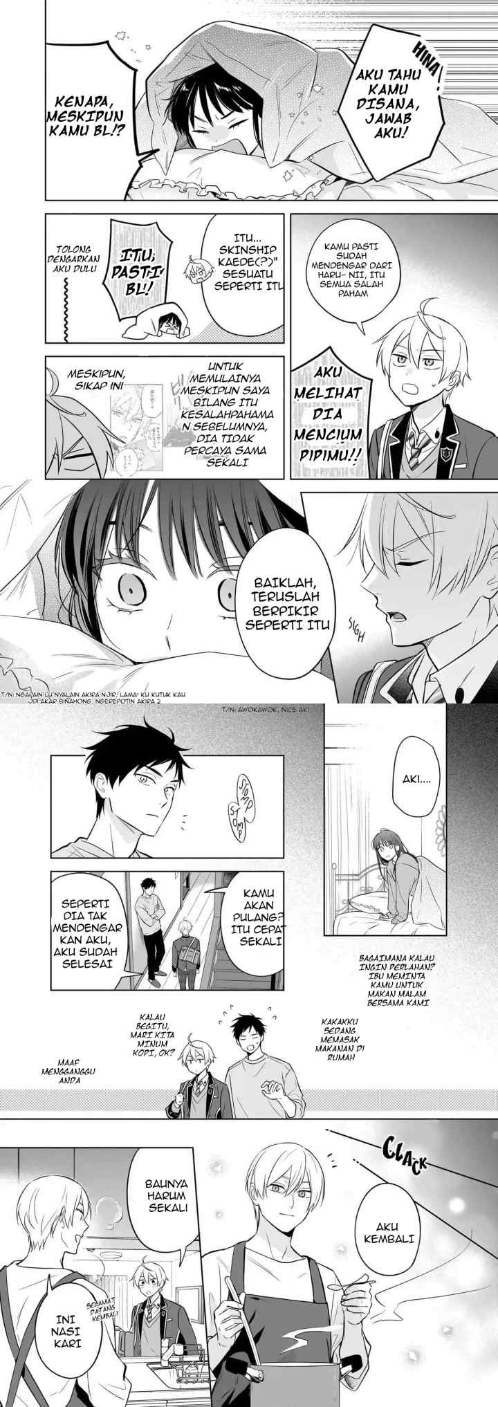 BL Game no Shujinkou no Otouto de aru Koto ni Ki ga Tsukimashita chapter 19.1 halaman 6