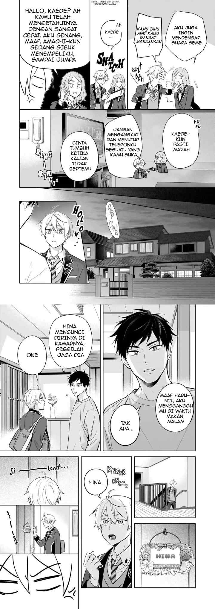 BL Game no Shujinkou no Otouto de aru Koto ni Ki ga Tsukimashita chapter 19.1 halaman 5