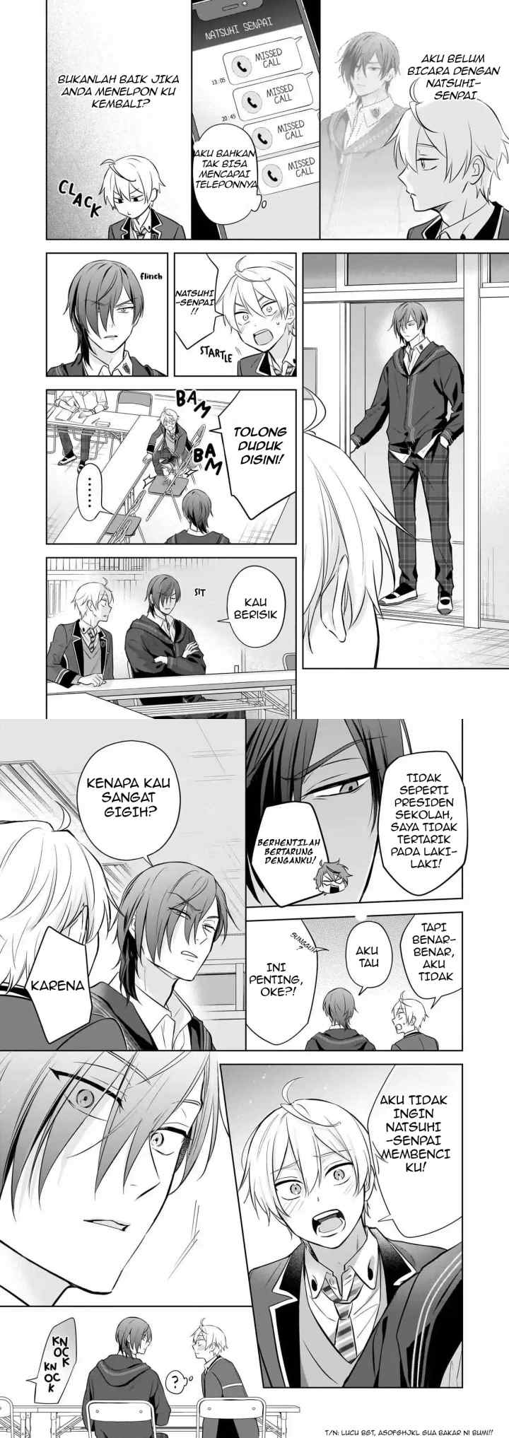BL Game no Shujinkou no Otouto de aru Koto ni Ki ga Tsukimashita chapter 19.1 halaman 11