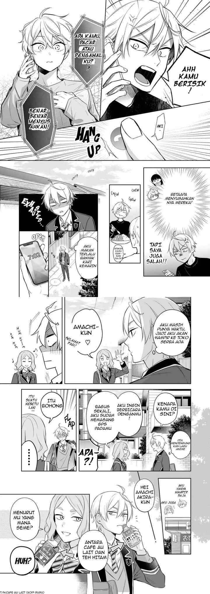 BL Game no Shujinkou no Otouto de aru Koto ni Ki ga Tsukimashita chapter 19.1 halaman 8
