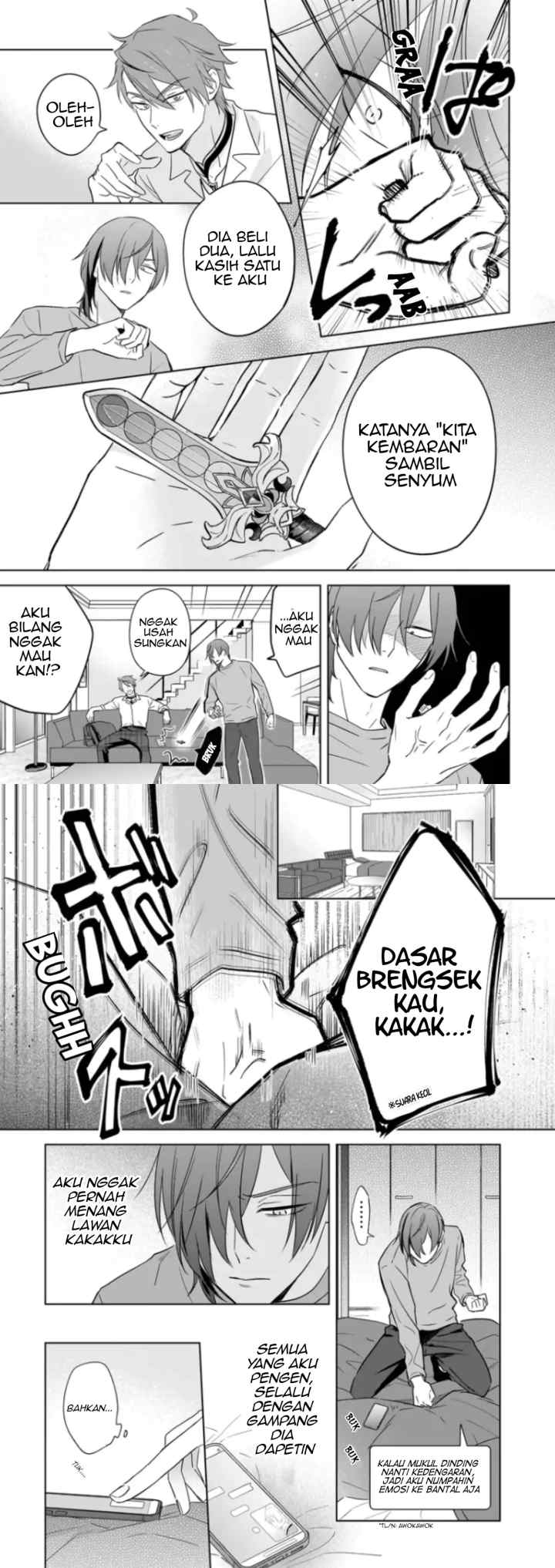 BL Game no Shujinkou no Otouto de aru Koto ni Ki ga Tsukimashita chapter 23 halaman 15