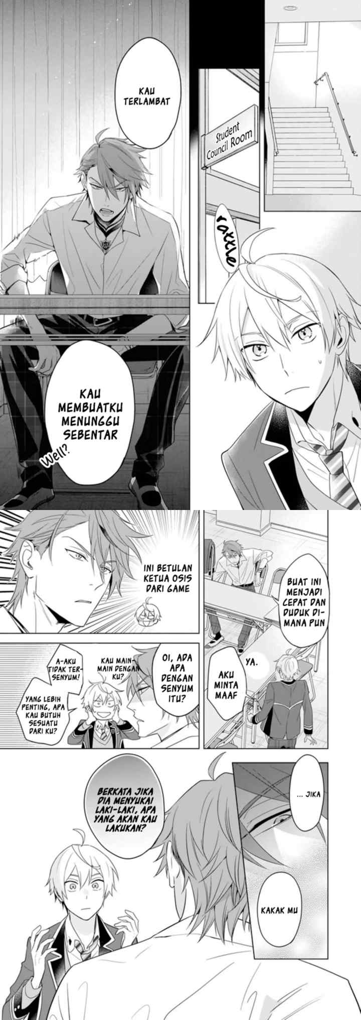 BL Game no Shujinkou no Otouto de aru Koto ni Ki ga Tsukimashita chapter 7 halaman 5