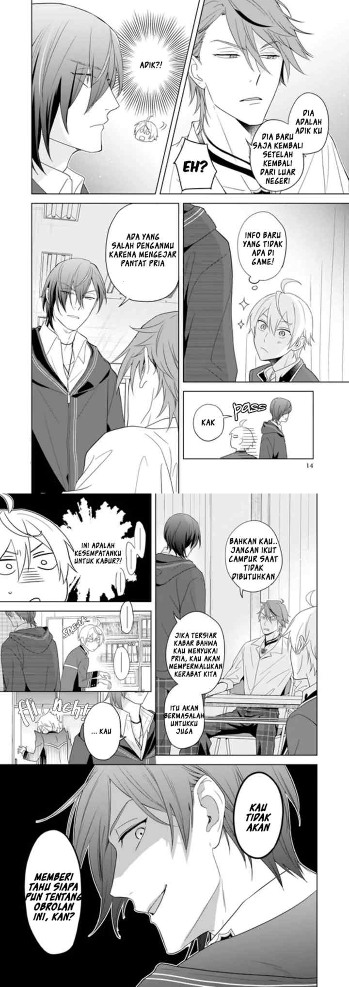 BL Game no Shujinkou no Otouto de aru Koto ni Ki ga Tsukimashita chapter 7 halaman 8