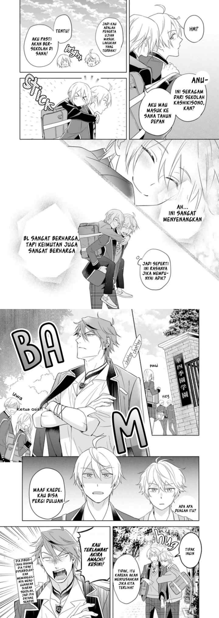 BL Game no Shujinkou no Otouto de aru Koto ni Ki ga Tsukimashita chapter 7 halaman 11