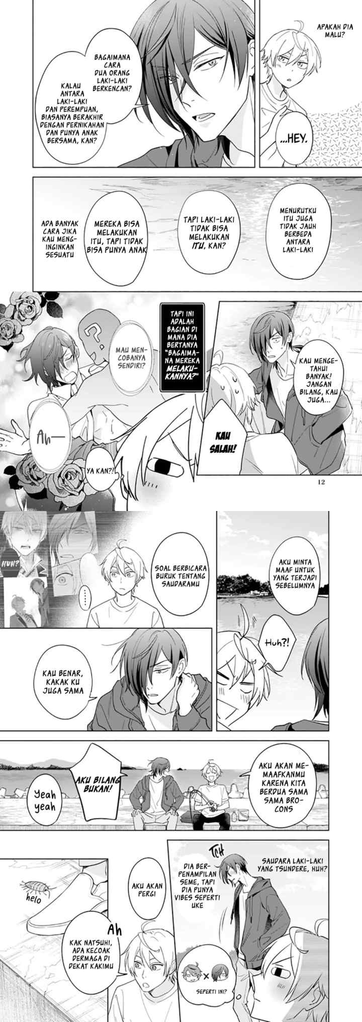 BL Game no Shujinkou no Otouto de aru Koto ni Ki ga Tsukimashita chapter 9 halaman 7
