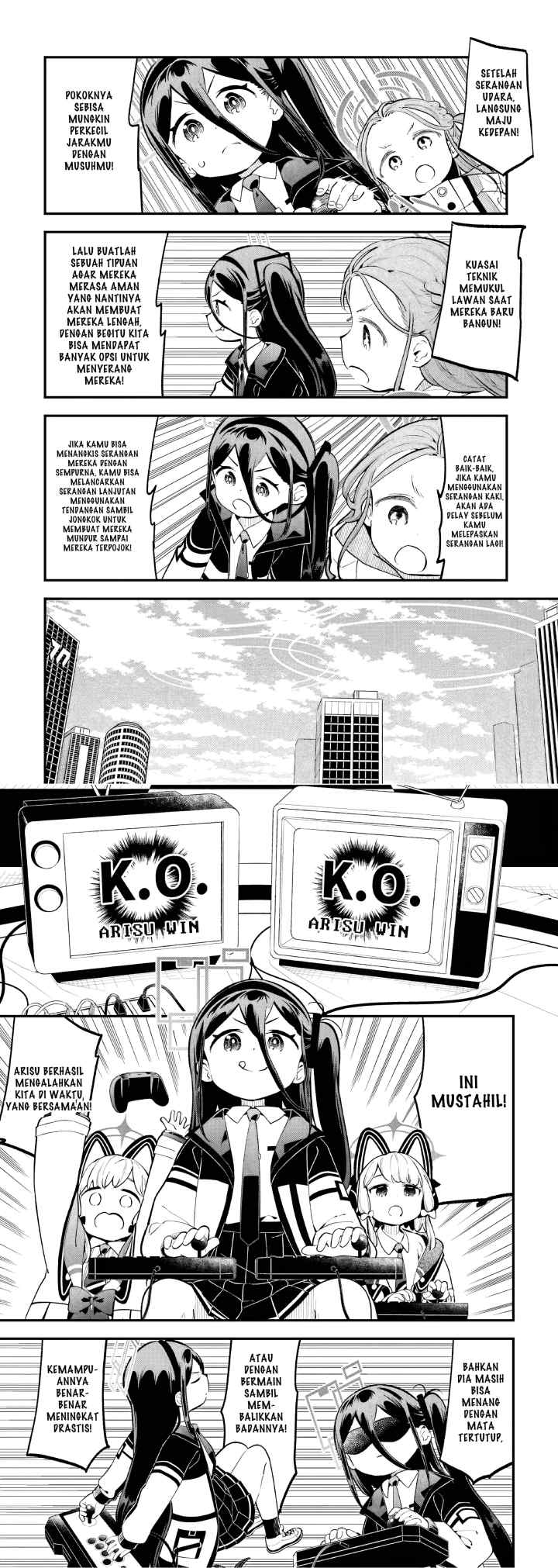 Blue Archive: The Adventure of Game Development Department! chapter 11 halaman 8