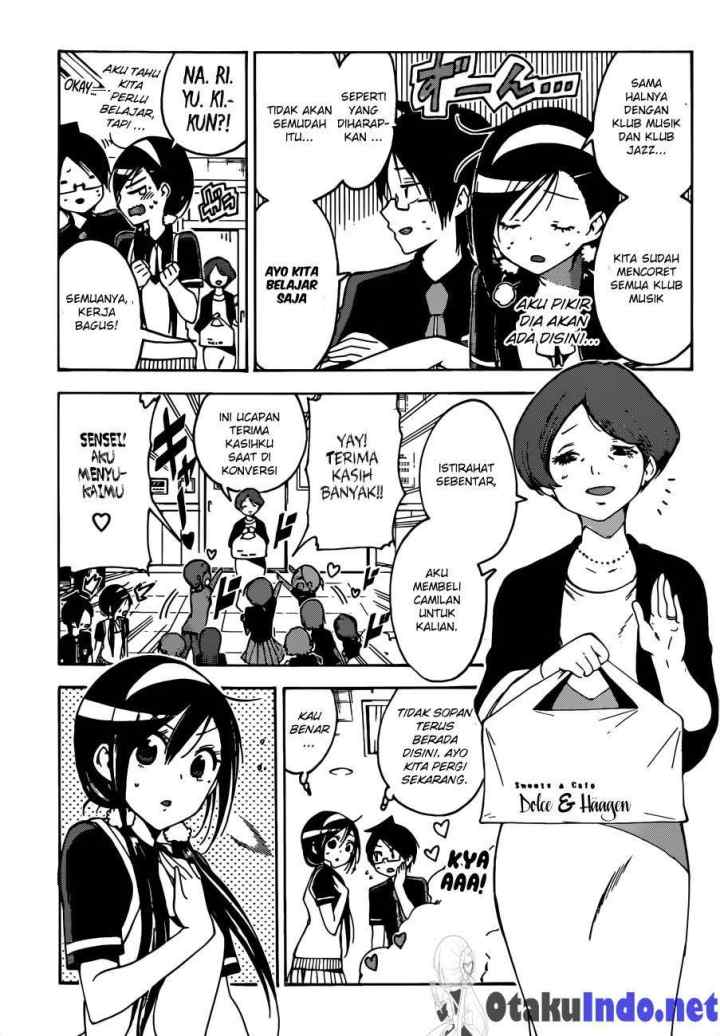 Bokutachi wa Benkyou ga Dekinai chapter 52 halaman 9