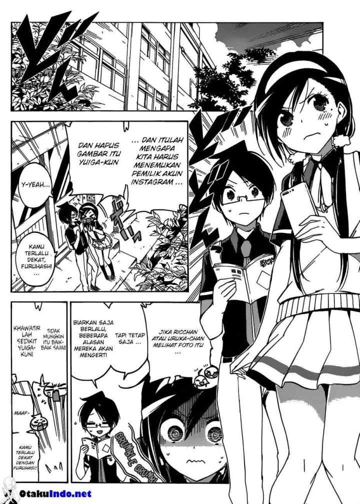 Bokutachi wa Benkyou ga Dekinai chapter 52 halaman 6