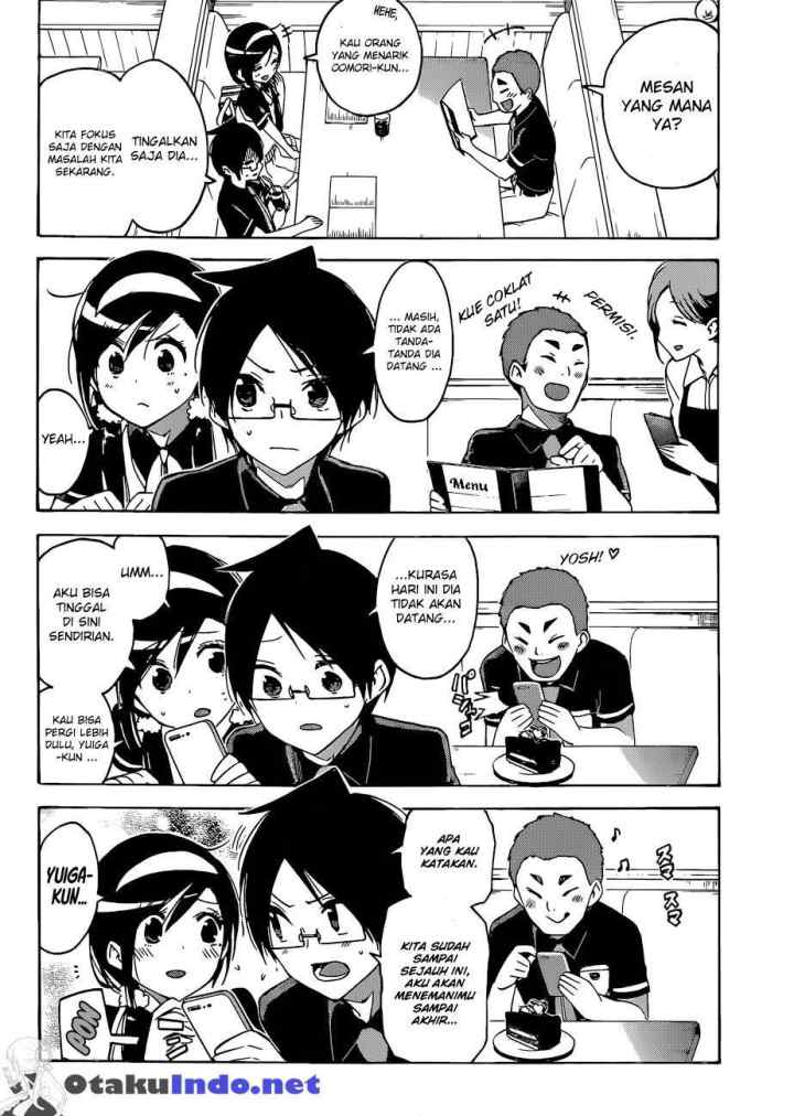 Bokutachi wa Benkyou ga Dekinai chapter 52 halaman 16