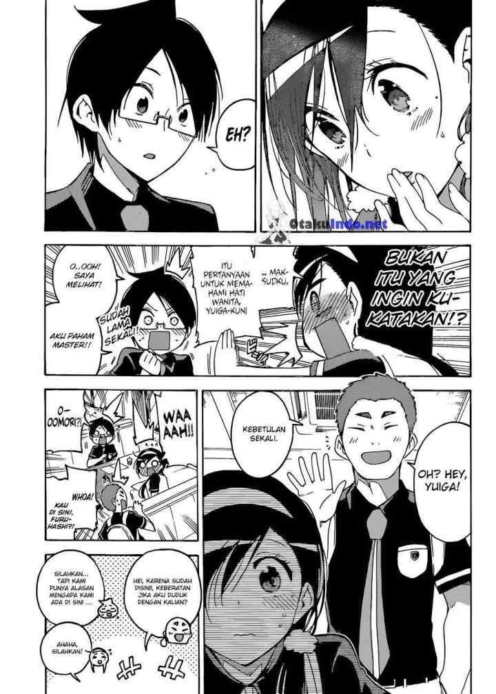 Bokutachi wa Benkyou ga Dekinai chapter 52 halaman 15