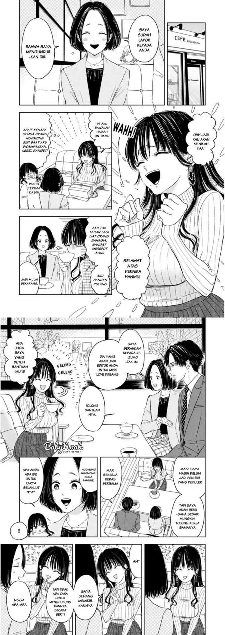 Buaiso na Tantou ga Zenzen Te o Dashite Kurenakute Mukatsuku!! chapter 1 halaman 4