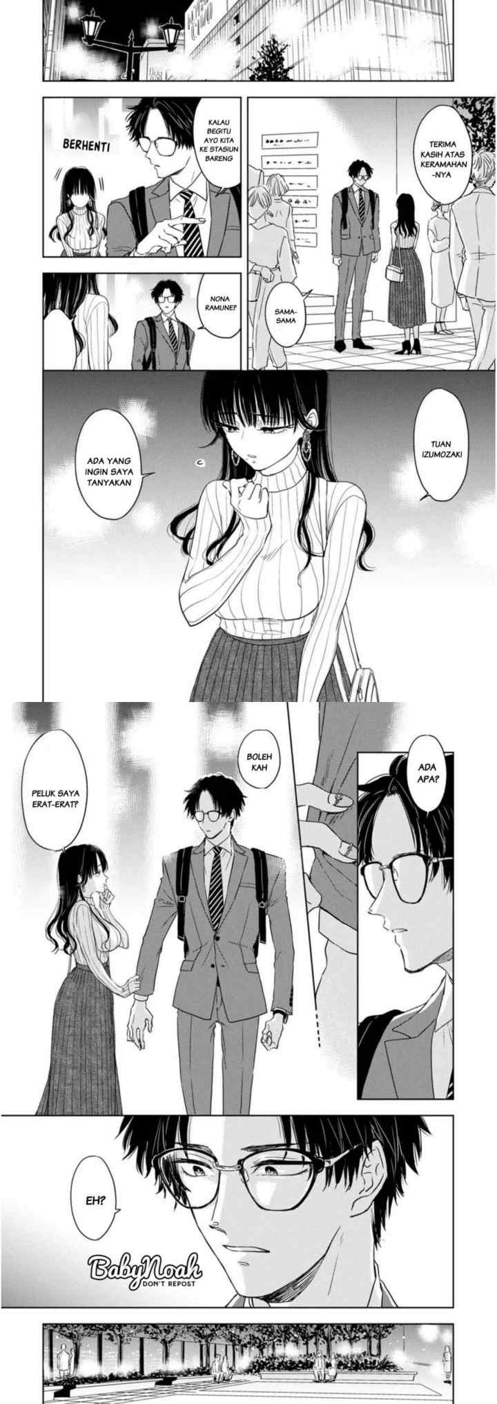 Buaiso na Tantou ga Zenzen Te o Dashite Kurenakute Mukatsuku!! chapter 1 halaman 9